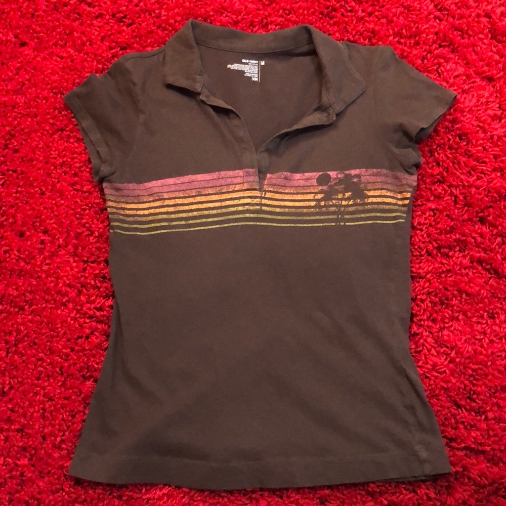 Old Navy Sunset Shirt